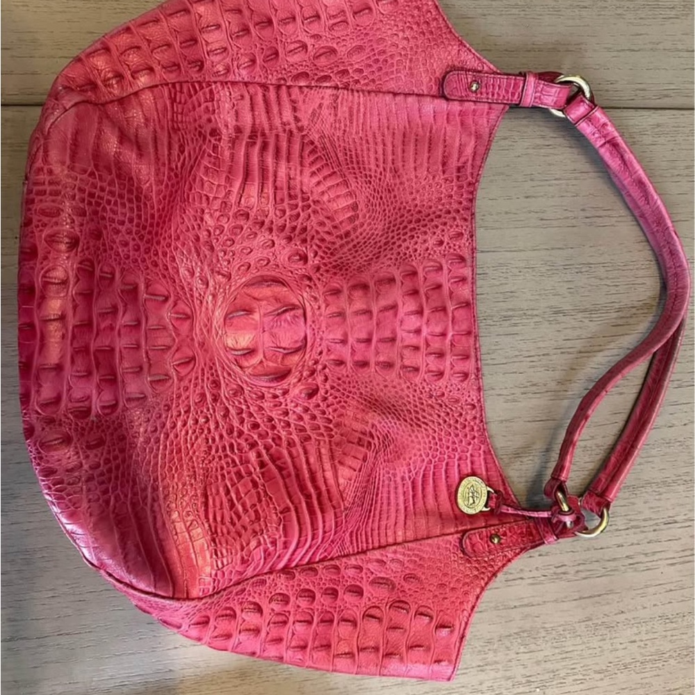 Hot pink Brahmin shoulder bag